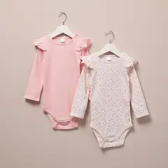 YAMP - Body Bebé niña Pack de 2 unidades Algodón
