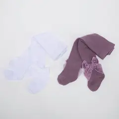 YAMP - Medias para Bebé niña Pack de 2 unidades de Algodón