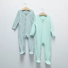 YAMP - Pijama Niño Pack de 2 unidades con Estampado Manga larga de Algodón