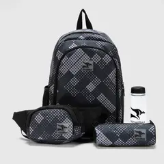 DOO AUSTRALIA - Mochila Juveni Doo Malibu C3 Black Geometrics con ruedas