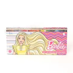 BARBIE - Set de utiles Lata 48 Colores Miscelaneos
