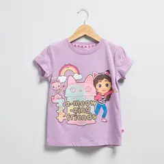 GABBYS DOLLHOUSE - Camiseta Niña Manga corta en Algodón Gabby's Doll House