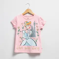 PRINCESS - Camiseta Niña Manga corta de Algodón