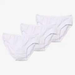 YAMP - Pantys para Niña Pack de 3 unidades Cintura elásticada de Algodón