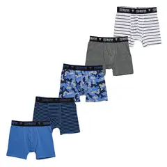 FEDERATION - Boxer Niño Pack de 5 unidades Algodón
