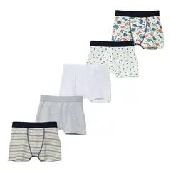YAMP - Boxer Niño Pack de 5 unidades Algodón