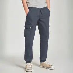FEDERATION - Jogger para Niño Cintura elásticada de Algodón