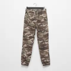 FEDERATION - Jogger para Niño Cintura elásticada de Algodón