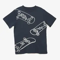 FEDERATION - Camiseta Niño con Estampado Manga corta Algodón