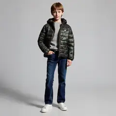 FEDERATION - Chaqueta para Niño Acolchado Con capucha