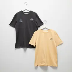 DOO AUSTRALIA - Camiseta Niño Pack de 2 unidades con Logo Manga corta Algodón