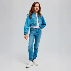 ELV - Chaqueta para Niña de Algodón