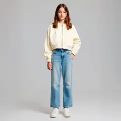 ELV - Chaqueta para Niña de Algodón