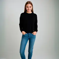 ELV - Saco para Niña de Algodón