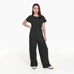 ELV - Enterizo para Niña Manga corta Poliéster