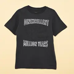 YAMP - Camiseta Niño con Estampado Manga corta de Algodón