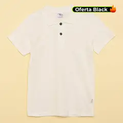 YAMP - Camiseta Polo Niño Con cuello Manga corta