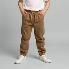 YAMP - Pantalón Niño Cintura elásticada de Algodón