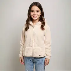 YAMP - Saco Niña Ovejero Con capucha