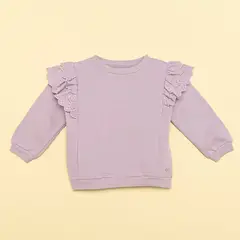 YAMP - Saco Niña con Boleros Algodón