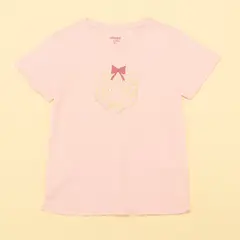 YAMP - Camiseta Niña con Estampado Manga corta Algodón