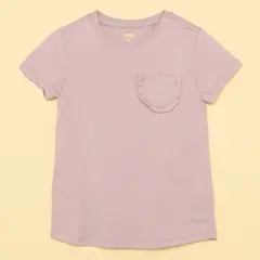 YAMP - Camiseta Niña con Estampado Manga corta Algodón