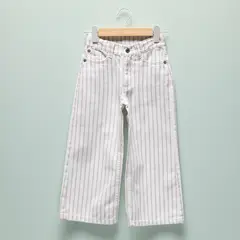 YAMP - Pantalón para Niña Wide de Algodón