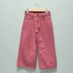 YAMP - Pantalón para Niña Wide de Algodón