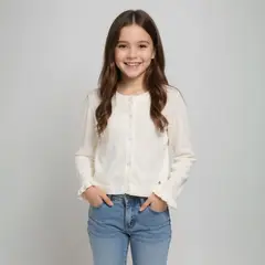 YAMP - Saco Niña Manga larga Algodón