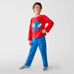 YAMP - Pijama Cintura elásticada para Niño 2 piezas con Estampado Manga larga