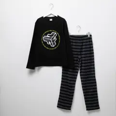 FEDERATION - Pijama Cintura elásticada para Niño 2 piezas de Rayas Manga larga