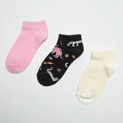 ELV - Medias Niña Corto Pack de 3