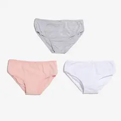 YAMP - Pantys para Niña Pack de 3 unidades Cintura elásticada de Algodón