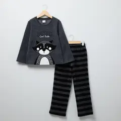 YAMP - Pijama Cintura elásticada para Niño 2 piezas con Estampado Manga larga