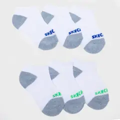 SKECHERS - Medias Niño Invisible Pack de 6