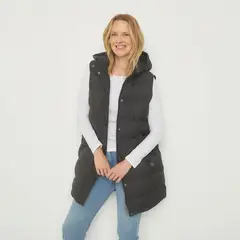 NEWPORT - Chaleco Mujer Acolchado Oversize