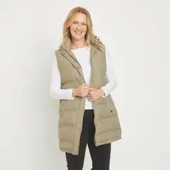 NEWPORT - Chaleco Mujer Acolchado Oversize