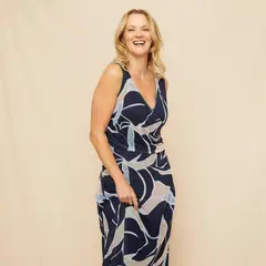 SOUTHLAND - Vestido Mujer Medio con Estampado