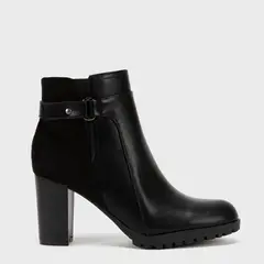 SOUTHLAND - Botines para Mujer con tacón Cuadrado Tania 2 color Negro