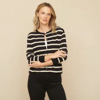 SOUTHLAND - Cardigan Mujer de Rayas