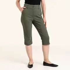 SOUTHLAND - Pantalón Capri Mujer Tiro alto