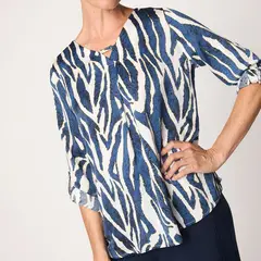 SOUTHLAND - Blusa Mujer Manga larga Satín
