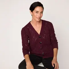 NEWPORT - Saco Mujer Tejido