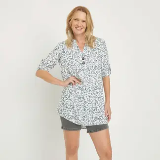 NEWPORT - Vestido Mujer Corto con Estampado