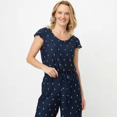NEWPORT - Blusa Mujer con Estampado Manga corta