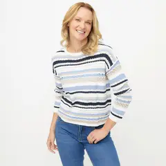 NEWPORT - Saco Mujer Tejido de Algodón