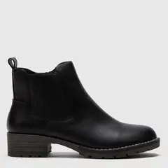 UNIVERSITY CLUB - Botines para Mujer Tibrun color Negro