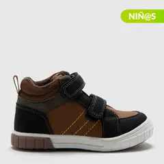 CONIGLIO - Tenis moda Sp Jorge I Niño con Velcro