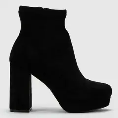 MOSSIMO - Botas para Mujer con tacón Cuadrado Desocmi color Negro