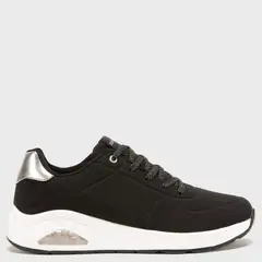 UNIVERSITY CLUB - Tenis Mujer Moda Iguana color Negro